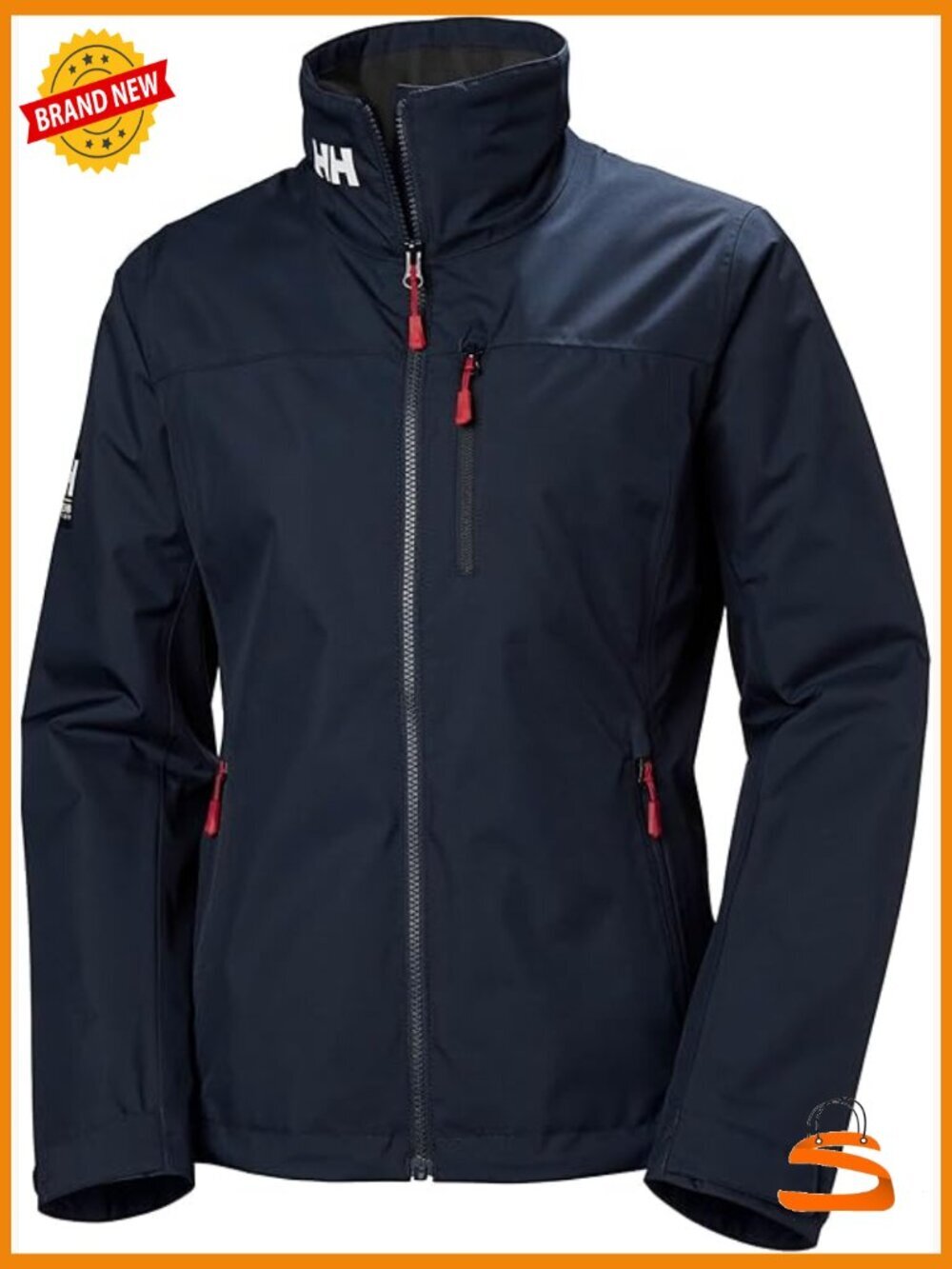 Waterproof Sailing Jacket - Polartec Fleece Lined, Windproof, Regular Fit, 4